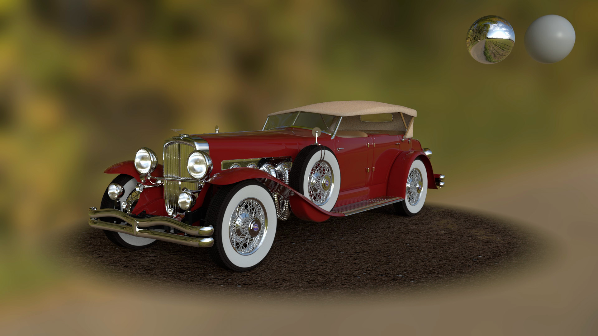 Front - render
