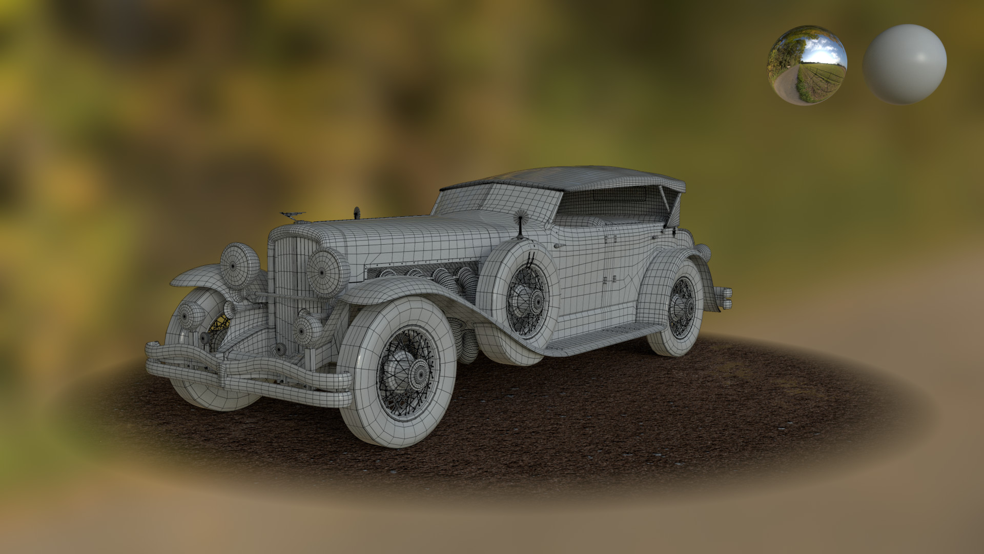Front - wireframe